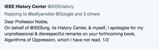 Screenshot: Twitter/Eileen Clancy